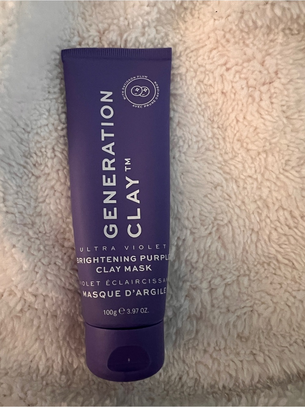 Generation Clay Ultra Violet Brightening Clay Mask - Purple